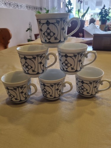 Kaffeetassen indisch blau - 6,