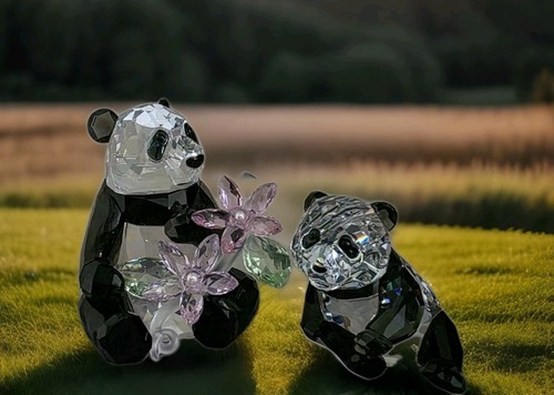 Swarovski pandas - swarovski,