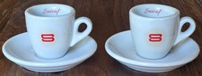 Saicaf il Caffé  2 x Espressotasse & Untertasse,  dickwandig, Nuova Point, Italy