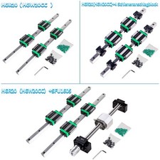HGR20 Linearführung Gleitschiene 300-1500mm HGW20CC +SFU1605 Kugelumlaufspindel