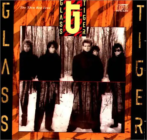 Glass tiger the - thin, red