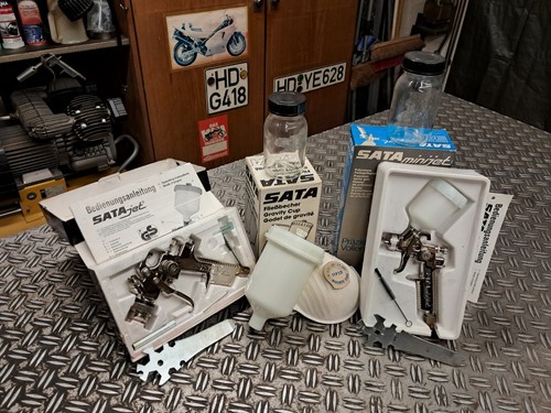 Sata lackierpistolen jet u - /,