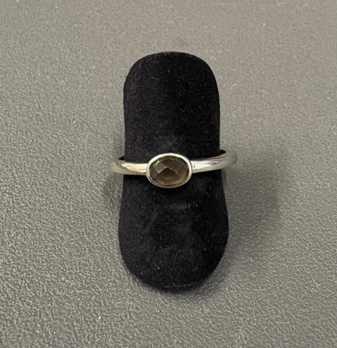 925 silber solitärring - solitärring, mit