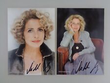 2 Autogrammkarten - Film & TV - Michaela May (7449/602)