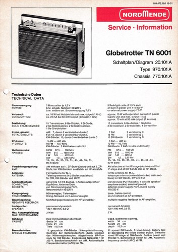 Service manual für nordmende - service,