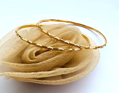 Armreifen 875 gelbgold 21 - armreifen,