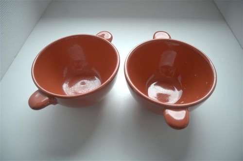 Zwei suppenschalen keramik - zwei,