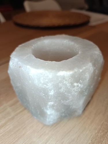 Salzkristallleuchte