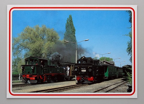 Postkarte traditionsbahn - postkarte,