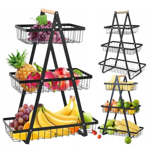 Stöckig obstkorb etagere - 3,