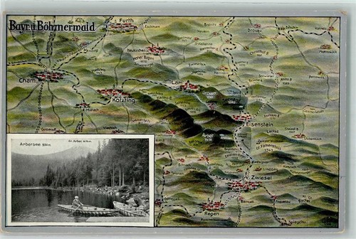 39142921 arbersee landkarte - arbersee,
