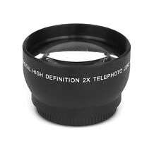 2.0x - 46mm HD Tele Vorsatzlinse Echtglas Marken Optik Vorsatz Linse Objektiv 2x