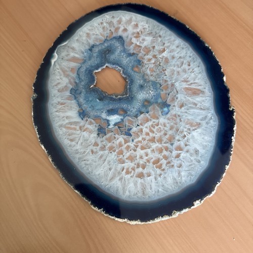 Große achatscheibe blau - achatscheibe,