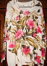 Twin Set Gr. 50 wollweiß mit