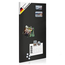 Metall Magnettafel schwarz