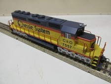 Für Märklin: Kato SD40 US Diesellok H0 AC Analog Wechselstrom-Umbau Chessie 7557