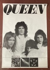 Queen 1974 hard to find early German Tour concert poster Konzert Plakat