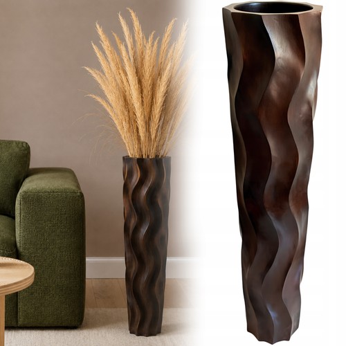 Bodenvase holzvase dekovase - bodenvase,