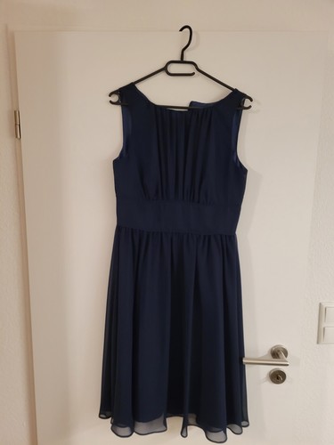 Blaues cocktailkleid swing - cocktailkleid,,