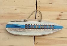 Beach House-Ibiza Deko Surfboard, Strandgut handgefertigt , Beachhouse Surfbrett