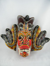 Holzskulptur Holzmaske Ceylon