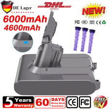 6000mAh Akku für Dyson V7 Absolute Motorhead Pro SV11 Animal Staubsauger Filter
