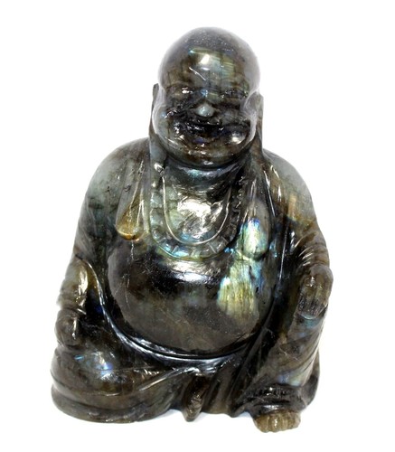 Lachende buddha statue - lachende,