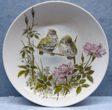 28642. Teller Wandteller Zeisige Vögel Vogel  Kaiser  19,5 cm