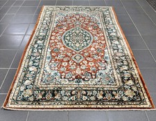 Seidenteppich Handgeknüpft Chi. Ghom 120 x 200 cm ( frisch gewaschen )