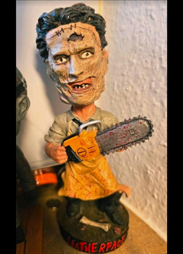 Leatherface bobblehead figur - bobblehead,