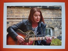 Inga Rumpf, Sängerin, Autogramm auf Fot 15x20 cm mit Rand