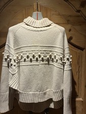 Poncho Pullover Strick