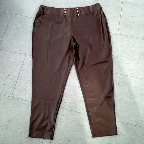 Clubwear braune pu leder - braune, pu-leder