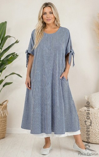 Lagenlook tunika kleid - tunika-kleid, taschen