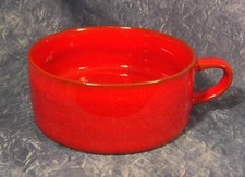 MELITTA STOCKHOLM rot Ceracron - 1 Suppentasse 11,5 cm flach