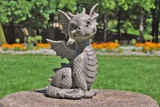 Gartenfigur Gartendrache -