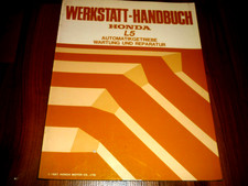 #H009 HONDA AUTOMATIK GETRIEBE L5 LEGEND INSTANDSETZUNG WERKSTATTHANDBUCH 