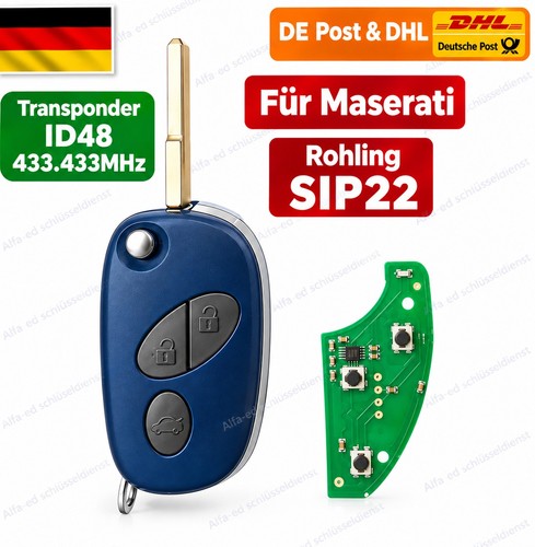 Funkschlüssel für maserati - fÜr,