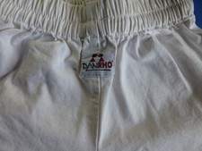 weiße Hose Taekwon Do Größe