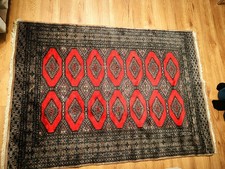 Handgeknüpfter Orientteppich 100% Wolle CARPET Pakistan 178x128 cm