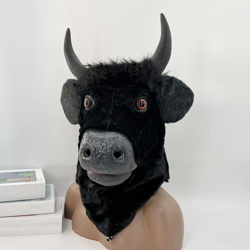 Schwarze kuhmaske - schwarze,