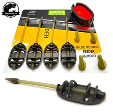 Method Feeder Set Futterkorb Ausdrückform Futterform Methodkörbe 30g - 60g