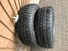 2xkomplette Winterreifen+2xNeu Gummiventile 195/60R16C 99/97T    7-8 mm