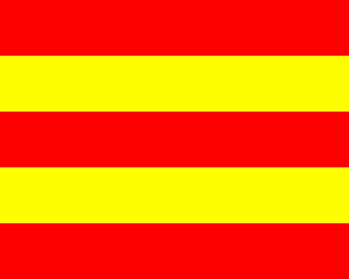 Auto aufkleber flagge - 2x,