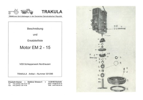 301096 reparatur motor 15 - 301096, em