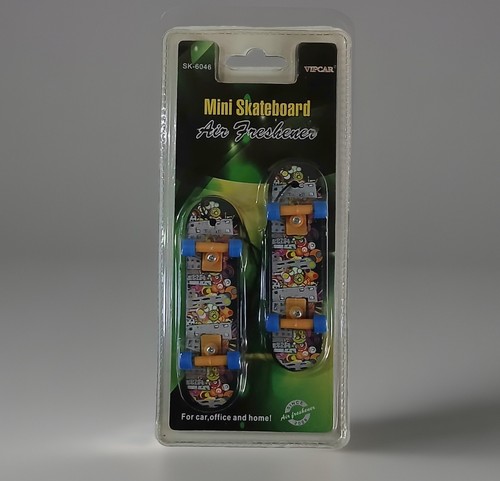 Mini skateboard air freshener - skateboard,
