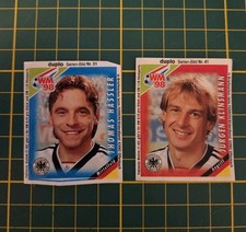 Sticker Duplo Sammelalbum WM 98, Bild 31 + 41