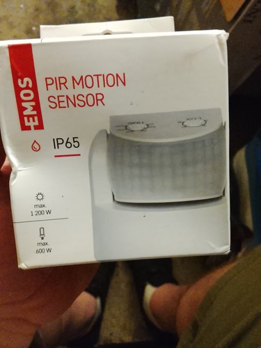 Emos sensor pir 1200w ip65 - w,