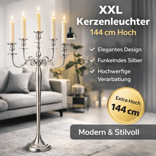 Kerzenständer xxl armig - xxl, 5-armig