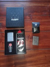 ❌ 2 Stück Feuerzeuge - 1 Zippo 1 Mohawk mit Gaseinsatz + Tasche gebraucht